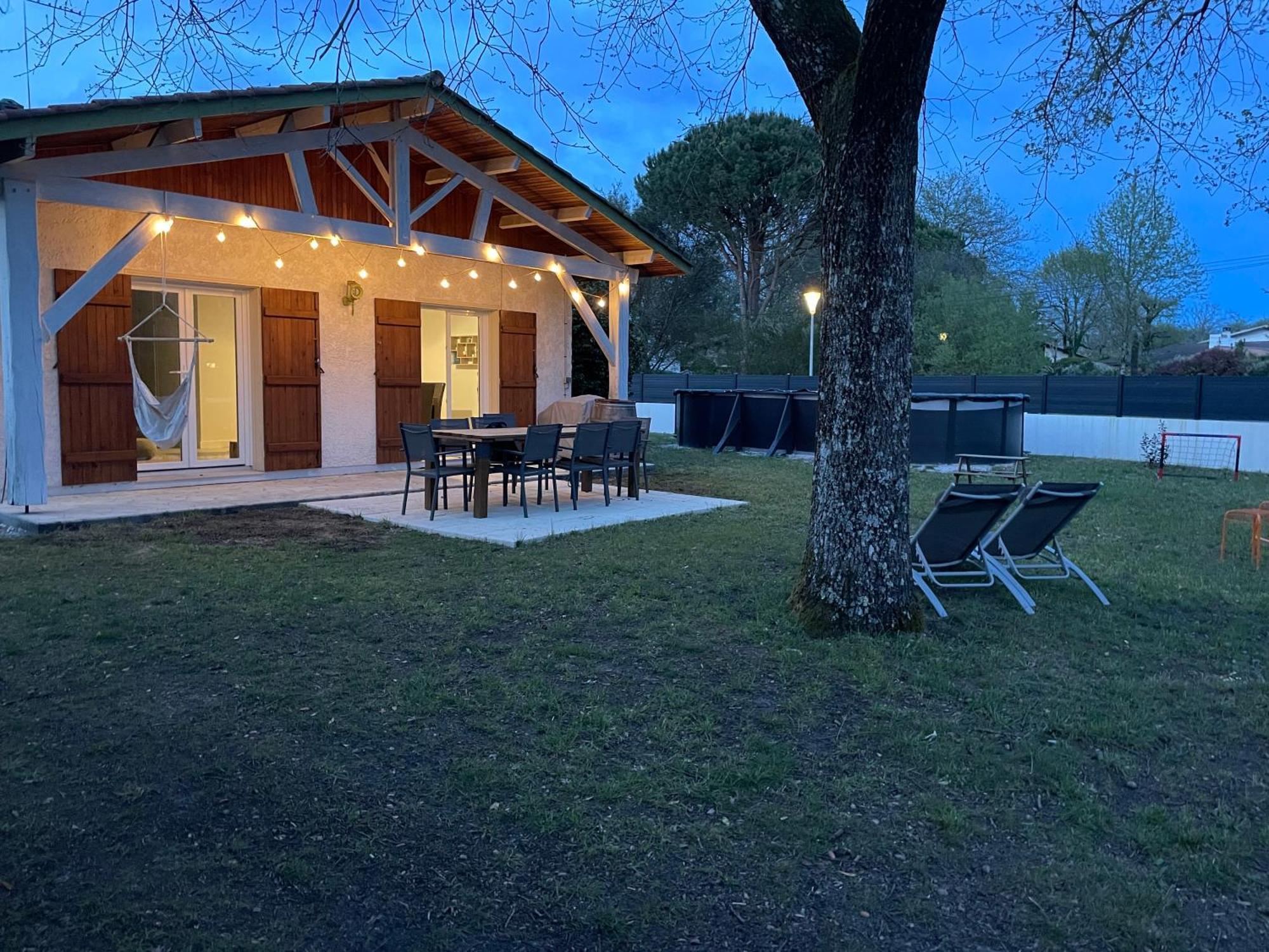 Villa Au Calme Avec Piscine, Grand Jardin Et Studio Independant 앙데르노스레방 외부 사진